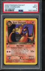 Dark Charizard - 1 St Edition 21/82 PSA 9 RookieLegends