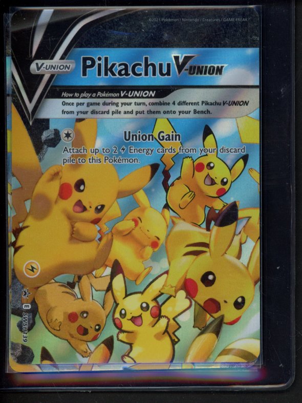 Pikachu V- Union (Set of 4 cards) SWSH139 - SWSH142 Raw RookieLegends