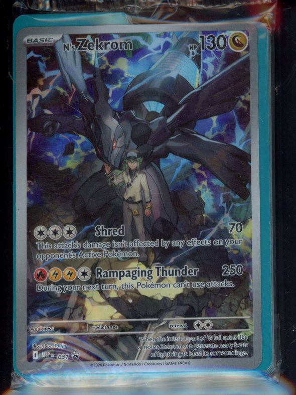 N's Zekrom 031 - Sealed Promo RookieLegends