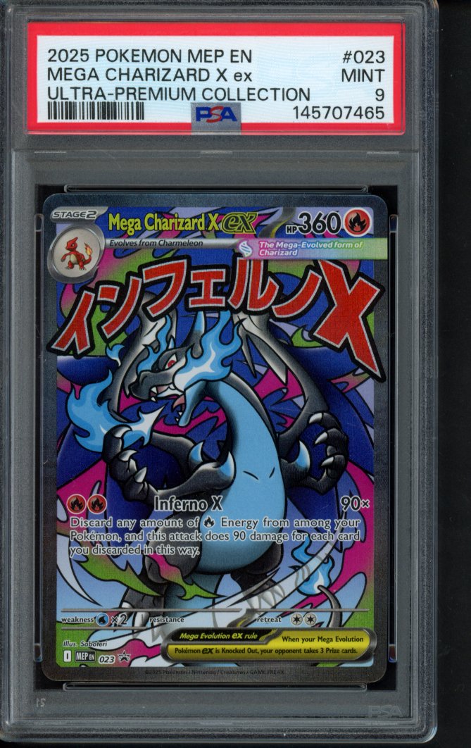 Mega Charizard X Ex 023 PSA 9 RookieLegends