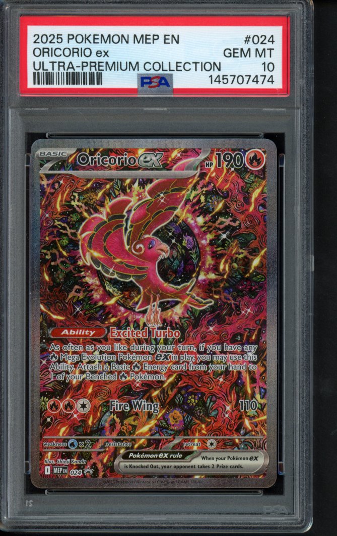 Oricorio Ex 024 PSA 10 RookieLegends