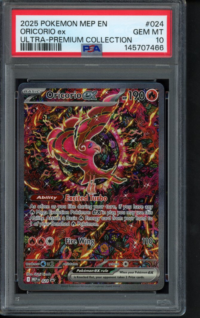 Oricorio Ex 024 PSA 10 RookieLegends