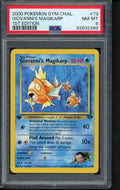 2000 Pokemon Gym Challenge - Giovanni's Magikarp - 1 St Edition 73/132 PSA 8 RookieLegends