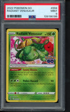 Radiant Venusaur - Pokemon Go 004/078 PSA 9 RookieLegends