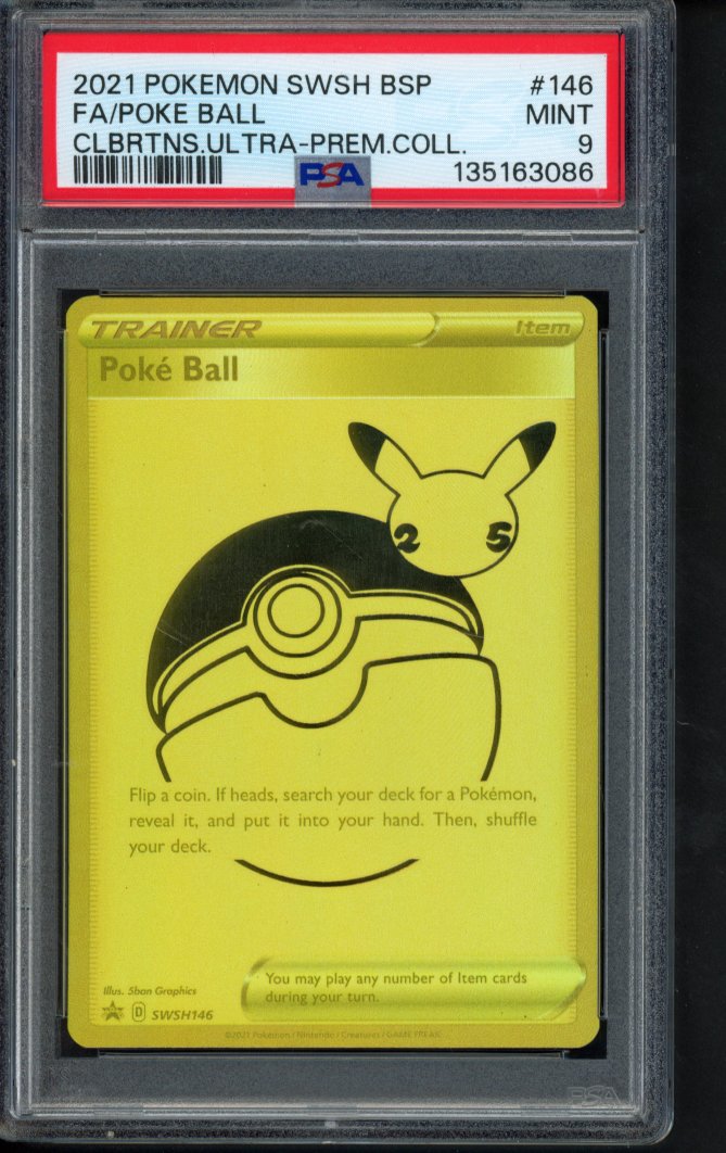 Poké Ball SWSH146 PSA 9 RookieLegends
