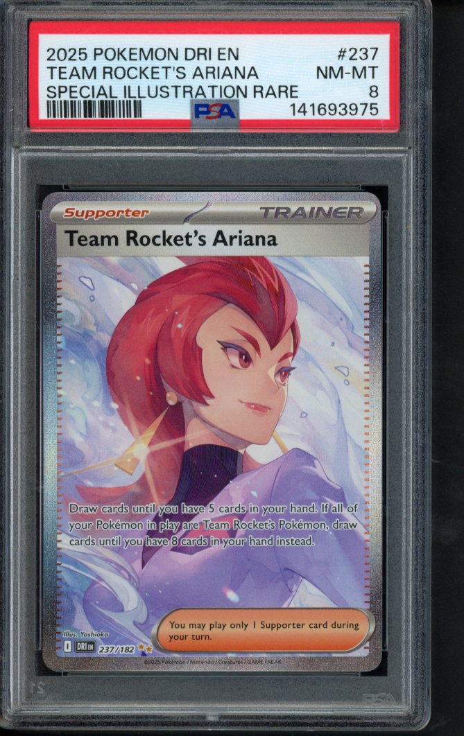 Team Rocket's Ariana 237/182 PSA 8 RookieLegends