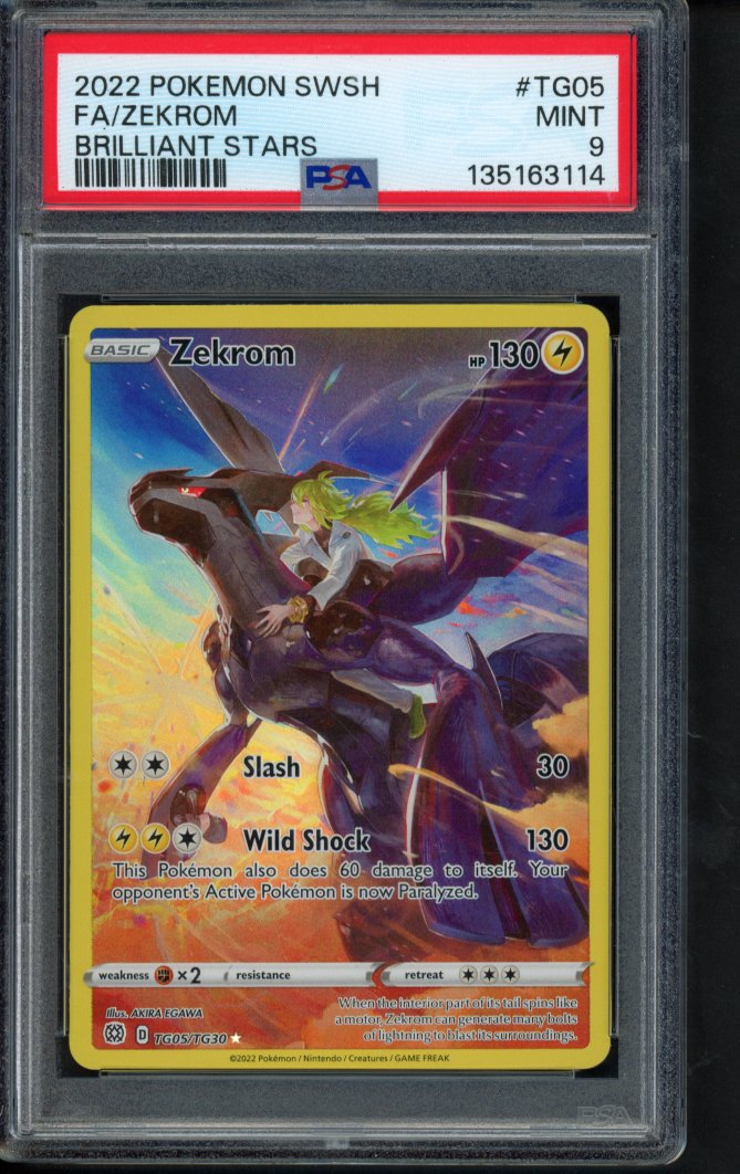 Zekrom TG05/TG30 PSA 9