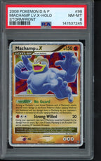 Machamp LV.X Holo - Stormfront 98/100 PSA 8 RookieLegends