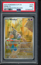 Mimikyu - Pokémon Center 075 PSA 9 RookieLegends