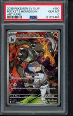 Rocket's Houndoom (JPN) 100/098 PSA 10 RookieLegends