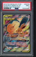 Eevee & Snorlax Gx SM169 PSA 9 RookieLegends