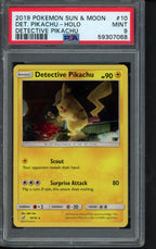 Detective Pikachu - Holo 10/18 PSA 9 RookieLegends