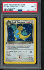 Dark Dragonite Holo - 1 St Edition 5/82 PSA 9 RookieLegends