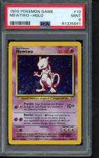 1999 Pokemon Game - Mewtwo Holo 10/102 PSA 9 RookieLegends