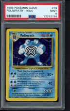 1999 Pokemon Game - Poliwrath Holo 13/102 PSA 9 RookieLegends
