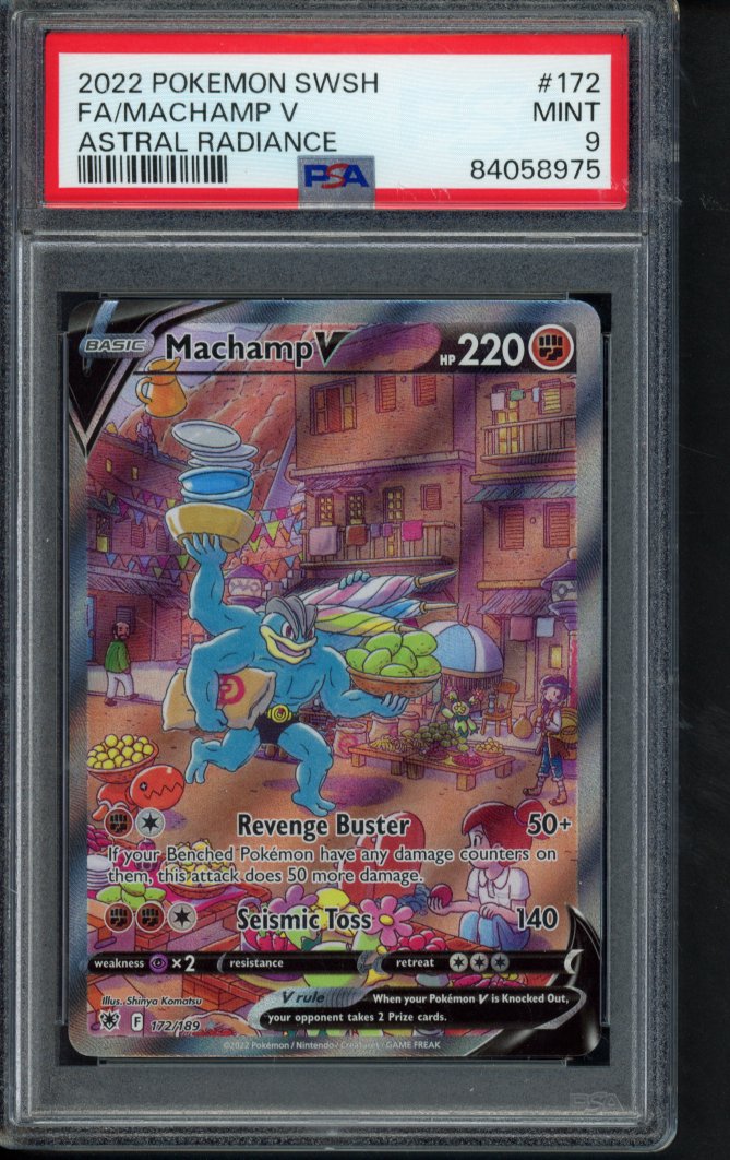 Machamp V 172/189 PSA 9 RookieLegends