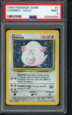 1999 Pokemon Game - Chansey Holo 3/102 PSA 9 RookieLegends