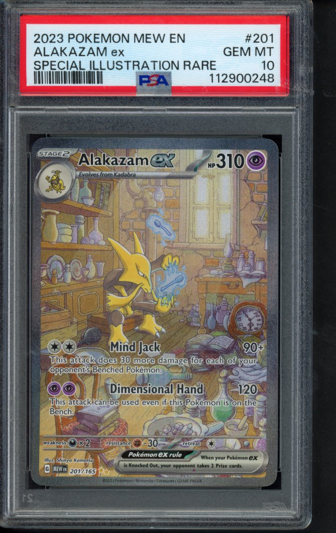 Alakazam Ex 201/165 PSA 10 RookieLegends