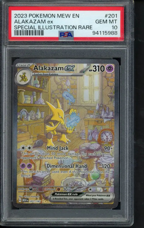 Alakazam Ex 201/165 PSA 10 - RookieLegends