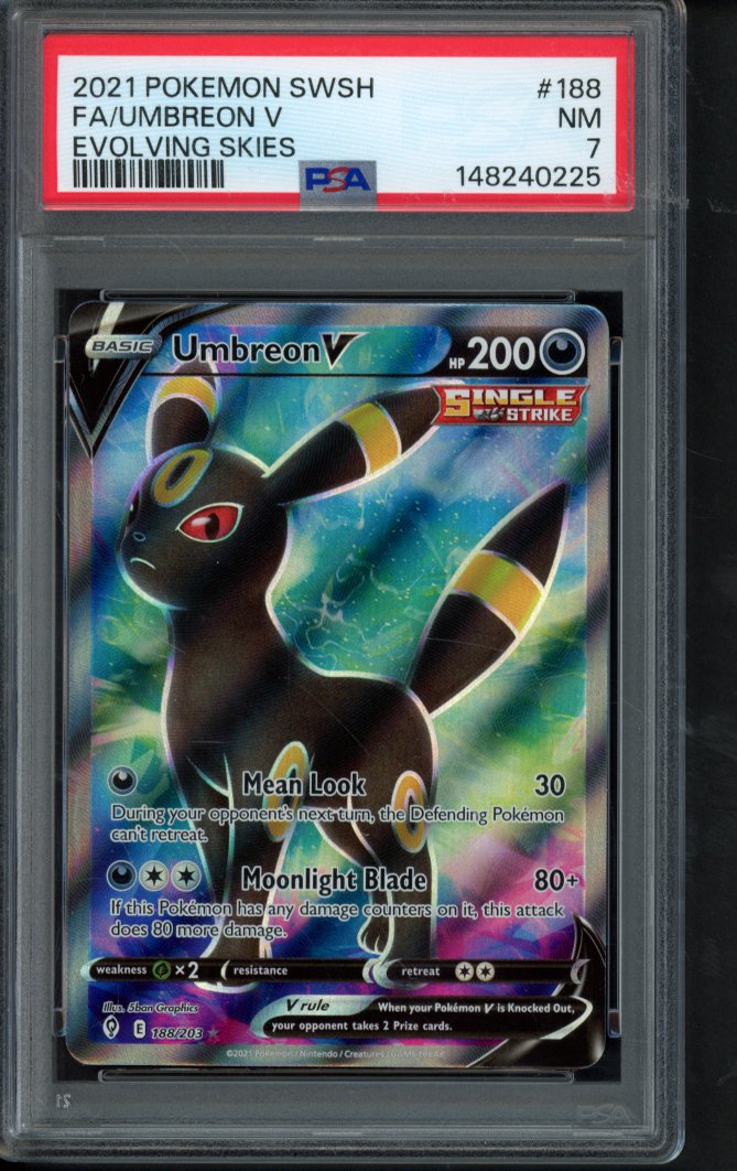 Umbreon V 188/203 PSA 7 RookieLegends