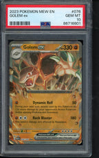 Golem Ex 076/165 PSA 10 RookieLegends