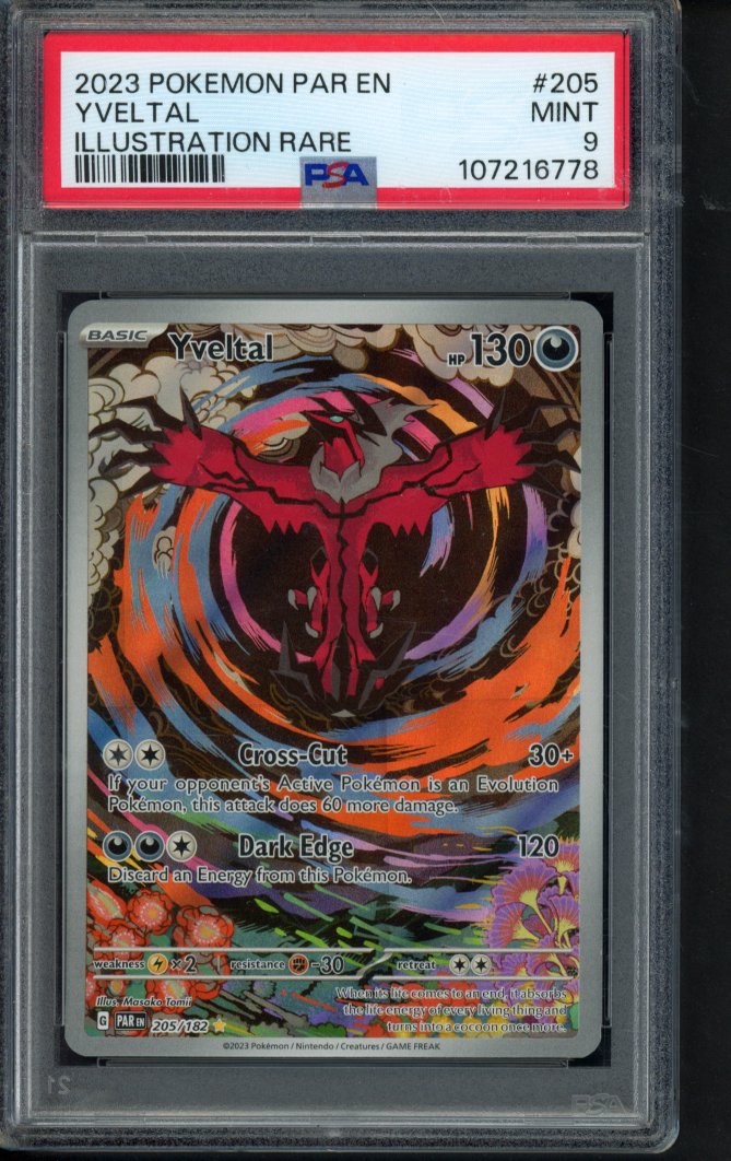 Yveltal 205/182 PSA 9 RookieLegends