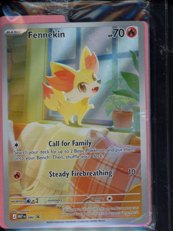 Fennekin 080 - Sealed Promo RookieLegends