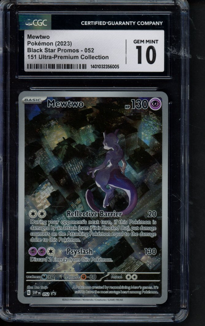 Mewtwo 052 CGC 10 RookieLegends