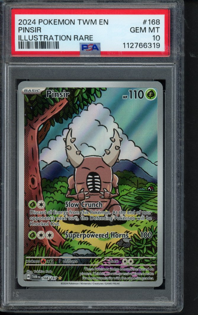Pinsir 168/167 PSA 10