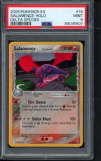 Salamence Holo - Delta Species 14/113 PSA 9