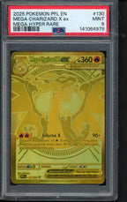 Mega Charizard X Ex 130/094 PSA 9