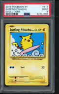 Surfing Pikachu 111/108 PSA 9