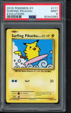 Surfing Pikachu 111/108 PSA 9