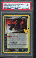 Umbreon - Gold Star Classic Collection 17/17 PSA 9