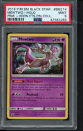 Mewtwo Holo SM214 PSA 9