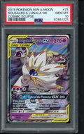 Solgaleo & Lunala Gx 75/236 PSA 10
