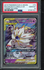 Solgaleo & Lunala Gx 75/236 PSA 10