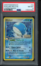 Wailord - Reverse Holo Foil 14/92 PSA 8