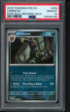 Umbreon - Poke Ball Reverse Holo 059/131 PSA 10