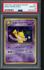 1997 P.M Japanese Rocket - Dark Hypno Holo No.097 PSA 10