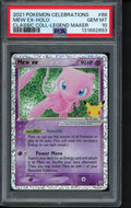 Mew Ex Holo - Classic Collection 88/92 PSA 10