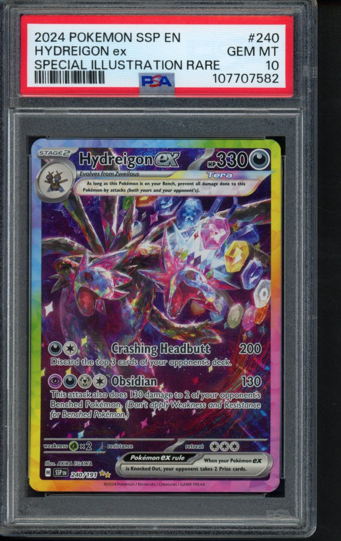 Hydreigon Ex 240/191 PSA 10