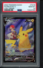 Pikachu V TG16/TG30 PSA 10 - RookieLegends