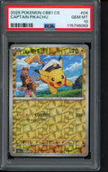 Captain Pikachu (Rotary Pattern) CN 0704/09 PSA 10