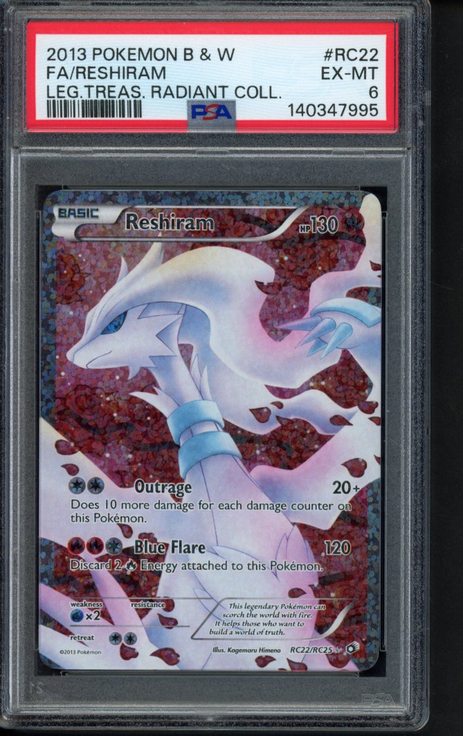 Reshiram RC22/RC25 PSA 6 - RookieLegends