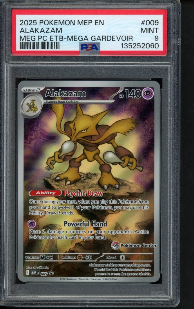 Alakazam 009 PSA 9 - RookieLegends
