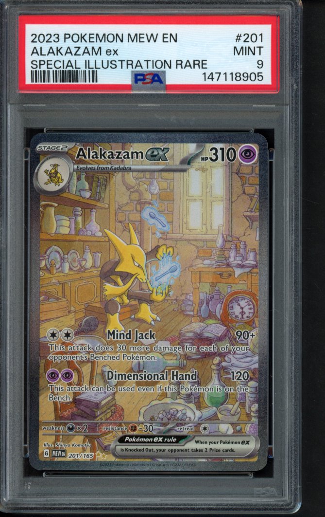 Alakazam Ex 201/165 PSA 9 - RookieLegends