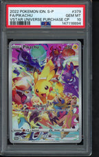 Pikachu (IND) 379/S-P PSA 10 - RookieLegends
