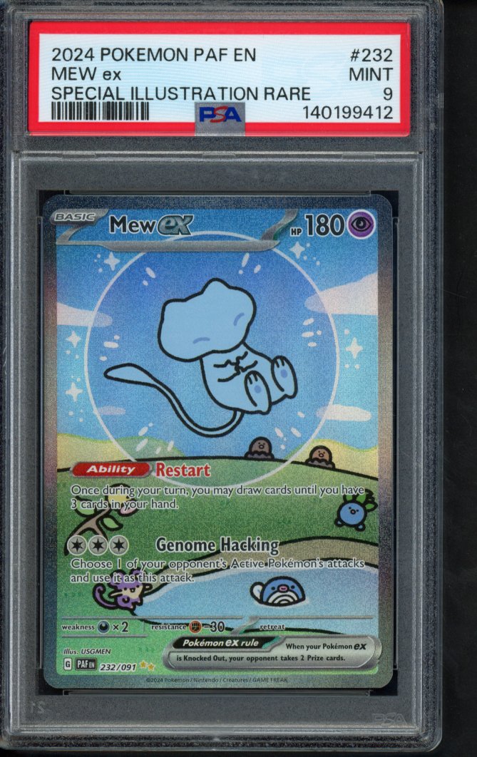Mew Ex 232/091 PSA 9 - RookieLegends
