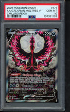 Galarian Moltres V 177/198 PSA 10 - RookieLegends